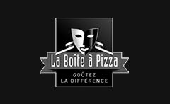 Logo La Boîte à Pizza — client 3Juillet!